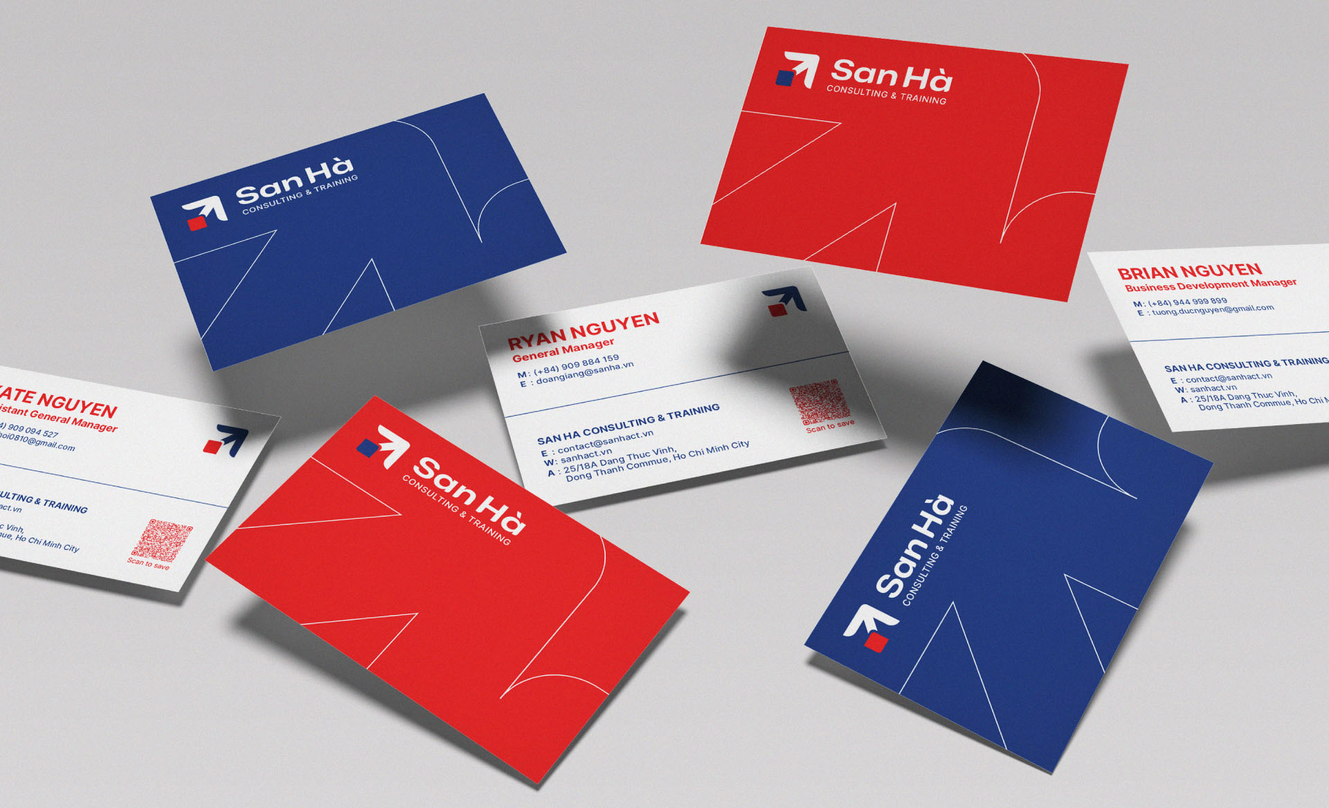 San Ha Business Card by Thirsty Fox